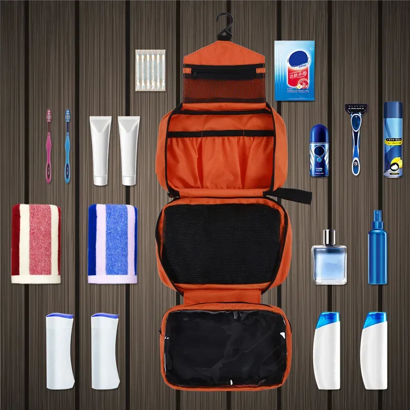 sac de maquillage étanche à fermeture éclair pour hommes et femmes, trousse à cosmétiques, trousse de beauté, organisateur de maquillage, trousse de toilette, kits de rangement, pochette de lavage de voyage
