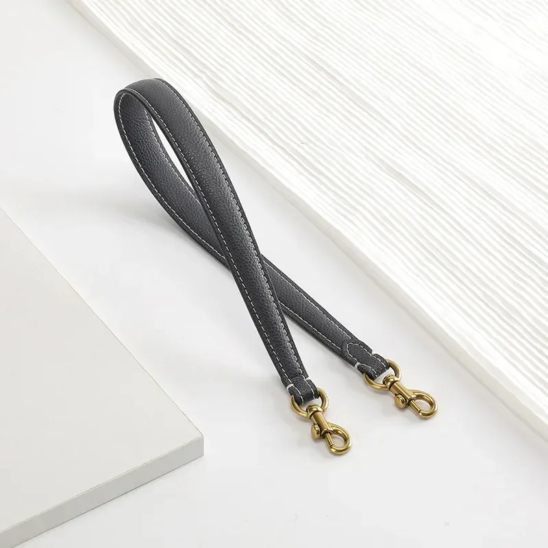 ceinture sac cuir elégante bouton doré blanc noir marron remplacement accessoire sangle bandoulière amelioration do it yourself