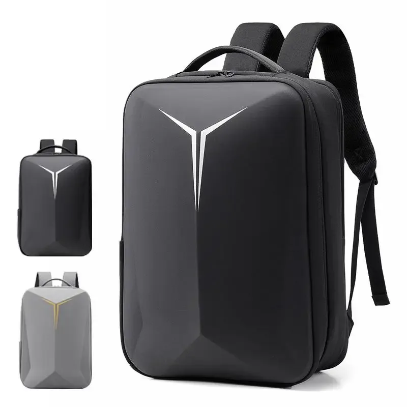 nouveau sac à dos pour homme, sac à dos de voyage à coque rigide, tendance et haut de gamme, sac pour ordinateur portable, sac d'école léger de grande capacité