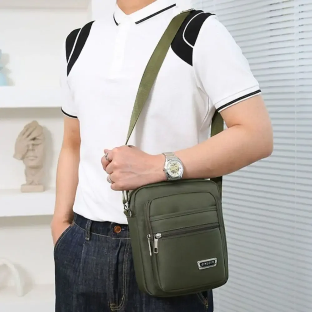 nouveau sac à bandoulière en nylon pour homme, sacs à main pour garçon, sacs messager pour homme, sacs bandoulière pour homme