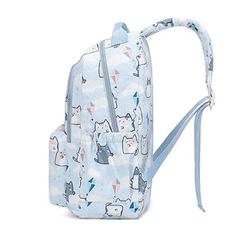 sacs d'école pour filles : sac à dos et sac à main mignons à imprimé chat, sac à dos kawaii pour enfants, rentrée scolaire 2026, mochila escolar