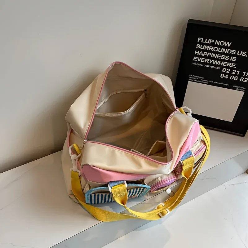 sac de voyage décontracté dopamine pour femmes, sac de sport léger, yoga, natation, fitness, court voyage d'affaires, bagage à main, nettoyage à sec