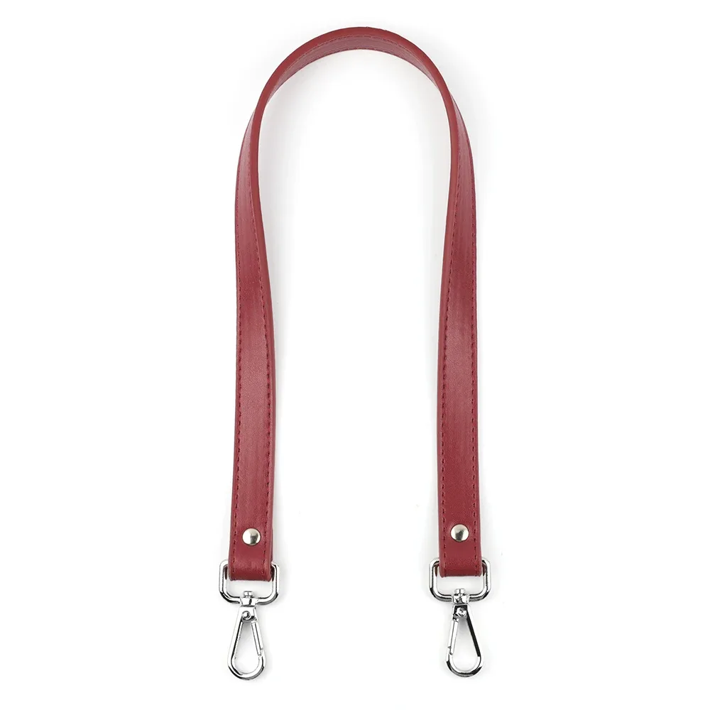 poignée de rechange en cuir pu pour sac à main, sangles amovibles, accessoires de sac foy, poignées, rouge, noir, jaune, 62cm, 1pc