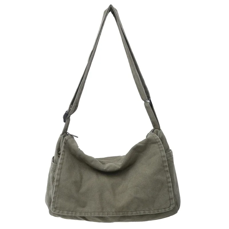 sac messager minimaliste de grande capacité pour hommes, sac à bandoulière décontracté, adapté aux vacances, aux activités de plein air, au déplacement quotidien