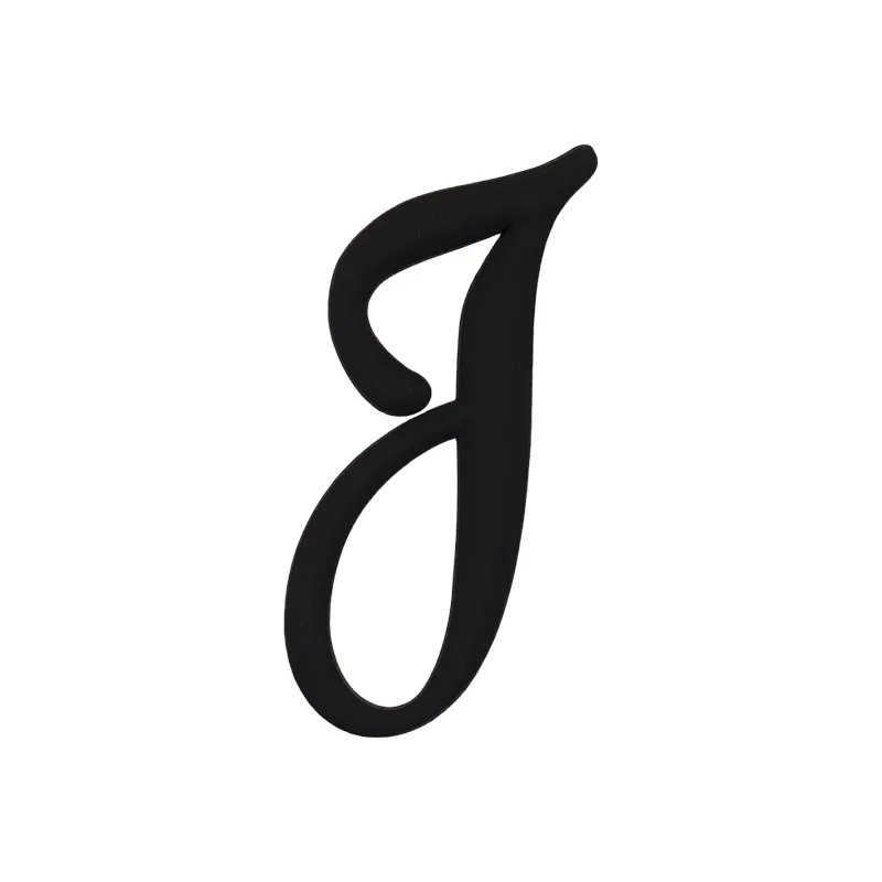 1 pièce breloque de sac à lettres noires, accessoires de mode, breloques de lettres de style latine pour sacs de plage, breloques a-z pour sacs fourre-tout
