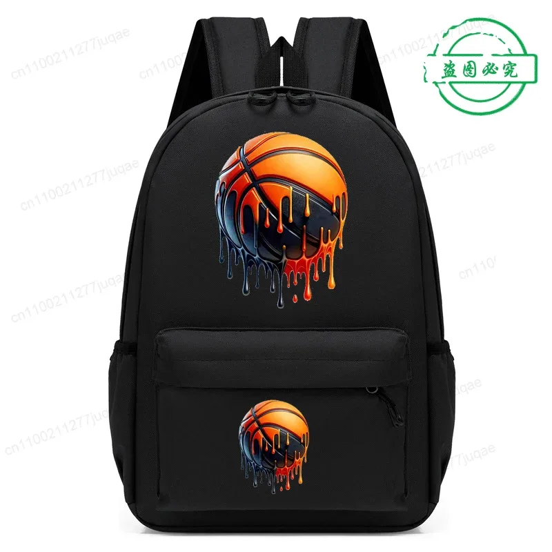 sac à dos scolaire imprimé basketball pour enfants, sac à dos tendance pour garçons et filles, sacs à dos de maternelle pour enfants, sacs à dos mignons à motif de dessin animé