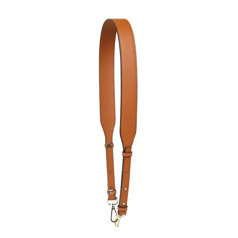 sac en cuir pu de 4cm de large, sac à bandoulière multicolore noir réglable, sangle en cuir, accessoire de sac de haute qualité