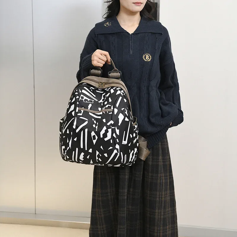 sacs à dos de loisirs pour femmes, sacs à bandoulière, sacs à dos de voyage à la mode, sac d'école polyvalent et léger, sacs de styliste mochila