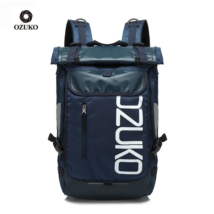 grand sac à dos hommes 15.6 pouces ordinateur portable hydrofuge cartable pour adolescent décontracté étudiant sacs à dos mâle voyage mochila mode