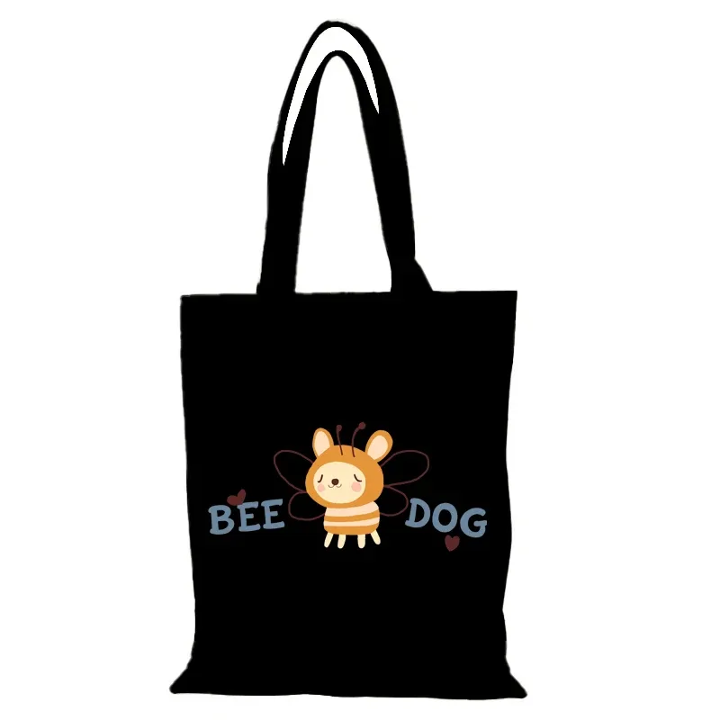 sac cadeau de dessin animé mignon homme sac fourre-tout nouveaux sacs à main dame sacs femmes sac à main eco shopper shopping plage tissu toile épaule le