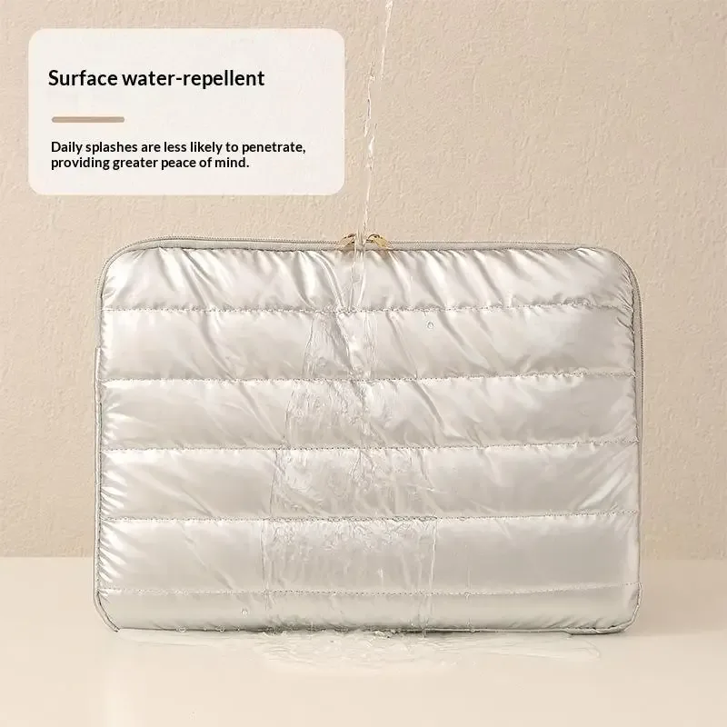 sac léger pour ordinateur portable, grande capacité, résistant à l'eau et aux chocs, sac de rangement portable pour ordinateur portable, étui pour ordinateur portable professionnel