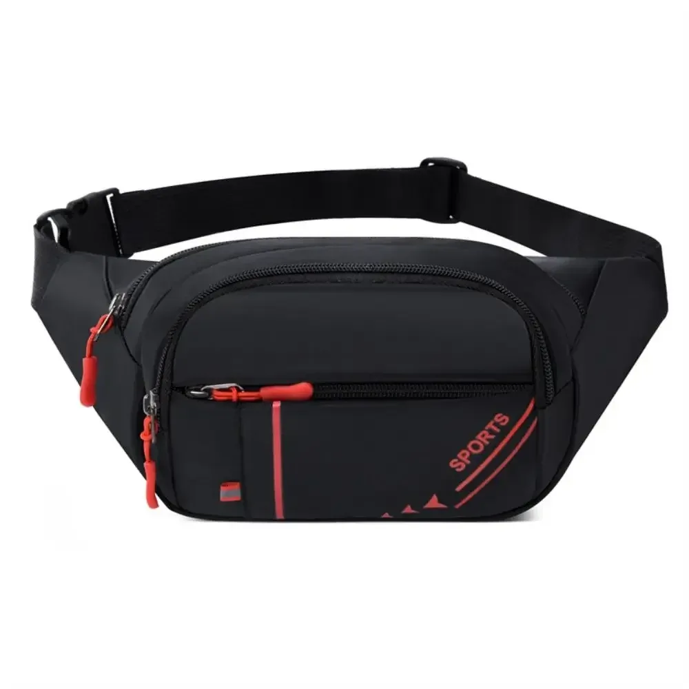 sac banane imperméable de style coréen pour hommes et femmes, sacs en toile de grande capacité, sacs de sport en plein air, poudres de banane, gels