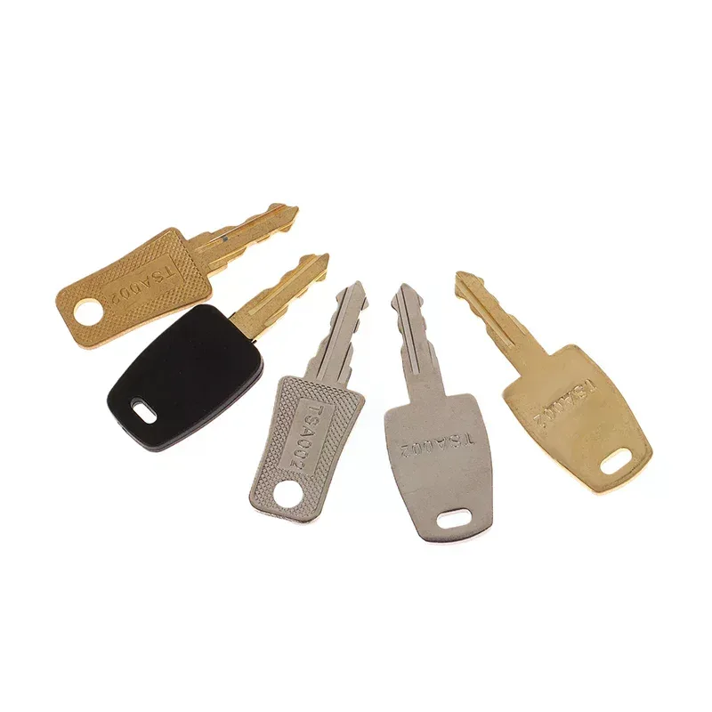 cadenas serrure tsa métal ornementation clé universelle bagages voyage multifonction rouge blanc orange argent bleu rose marron doré