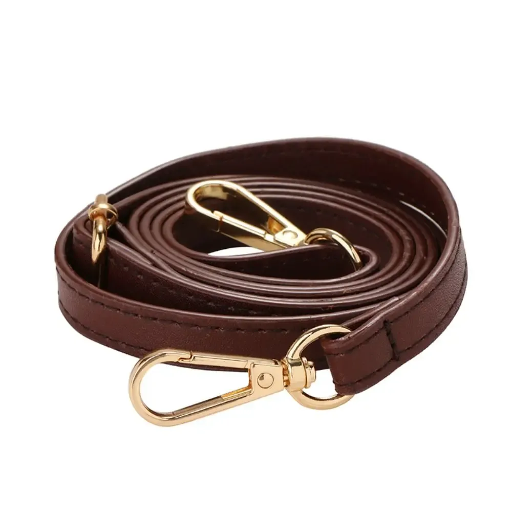 sangle de sac à boucle dorée, poignée de sac à la mode, sangle réglable pour sacs, accessoires de remplacement pour sacs à bandoulière en cuir pour femmes