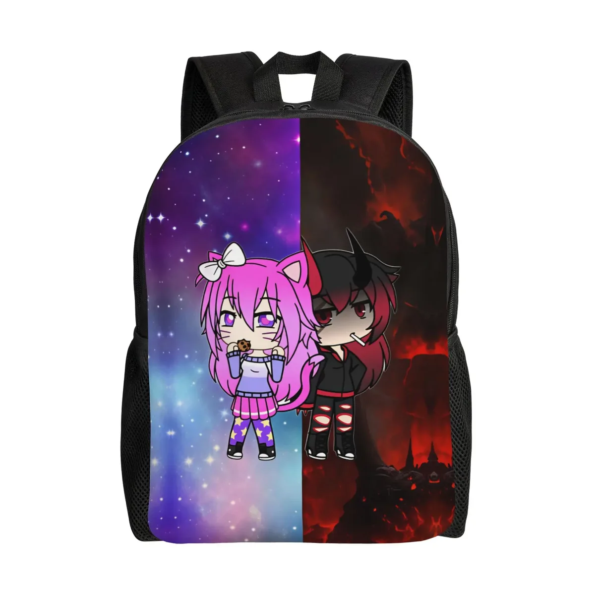 sac à dos gacha life game, sacs à dos de randonnée, sacs d'école élégants pour hommes, sac à dos respirant de designer