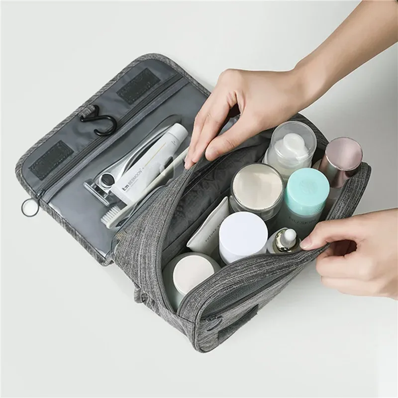 sac de rangement de voyage, organisateurs de rangement de cosmétiques, sac de rangement de maquillage de grande capacité, sac de lavage portable, organization de rangement à domicile