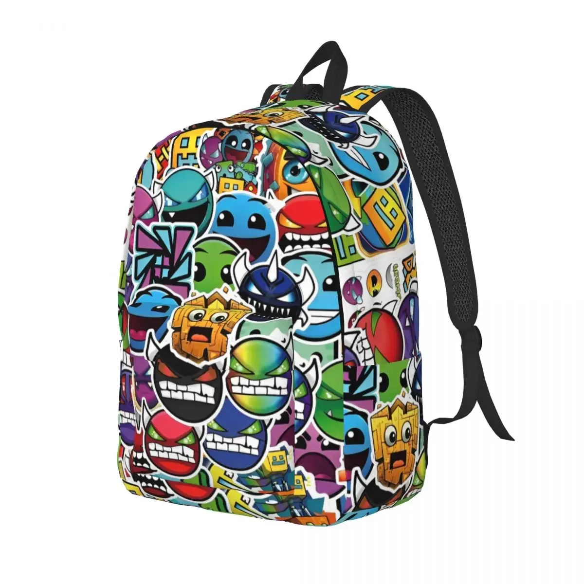 idées de gd géométrie cube gaming dash sac à dos pour hommes femmes mode étudiant randonnée voyage sac à dos collège sac à bandoulière cadeau