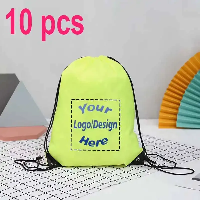 sac dos polyester personnalisable couleurs vives motif texte logo résistant eau usage sport voyage