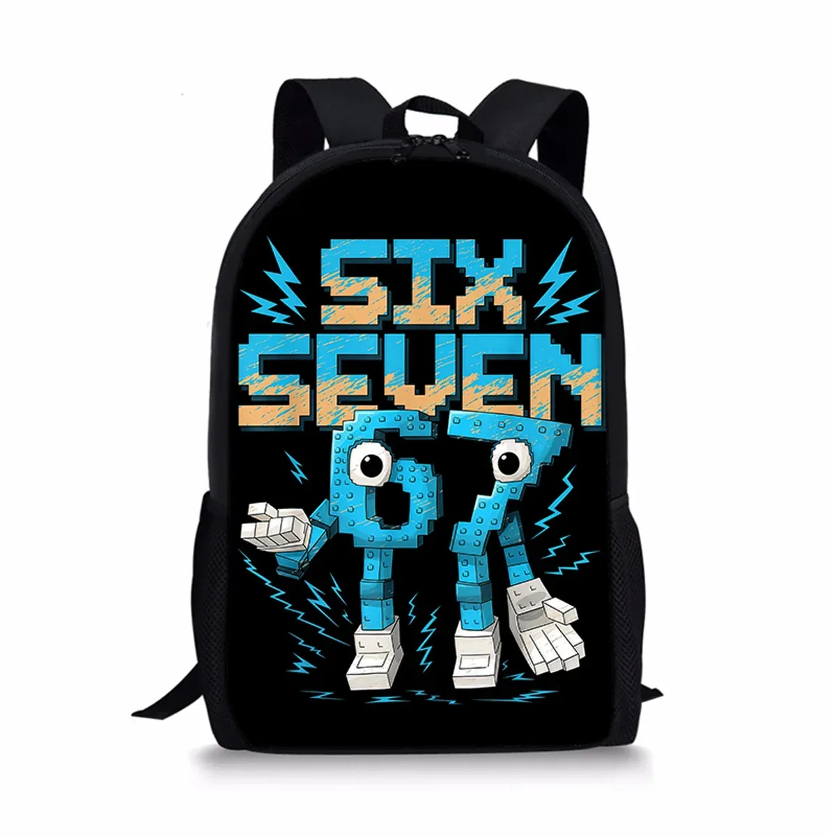 sacs à dos classiques populaires et amusants 67 six sept pour écoliers, sacs d'école imprimés en 3d, sacs à dos oxford imperméables pour garçons/filles, sacs à dos pour ordinateur portable
