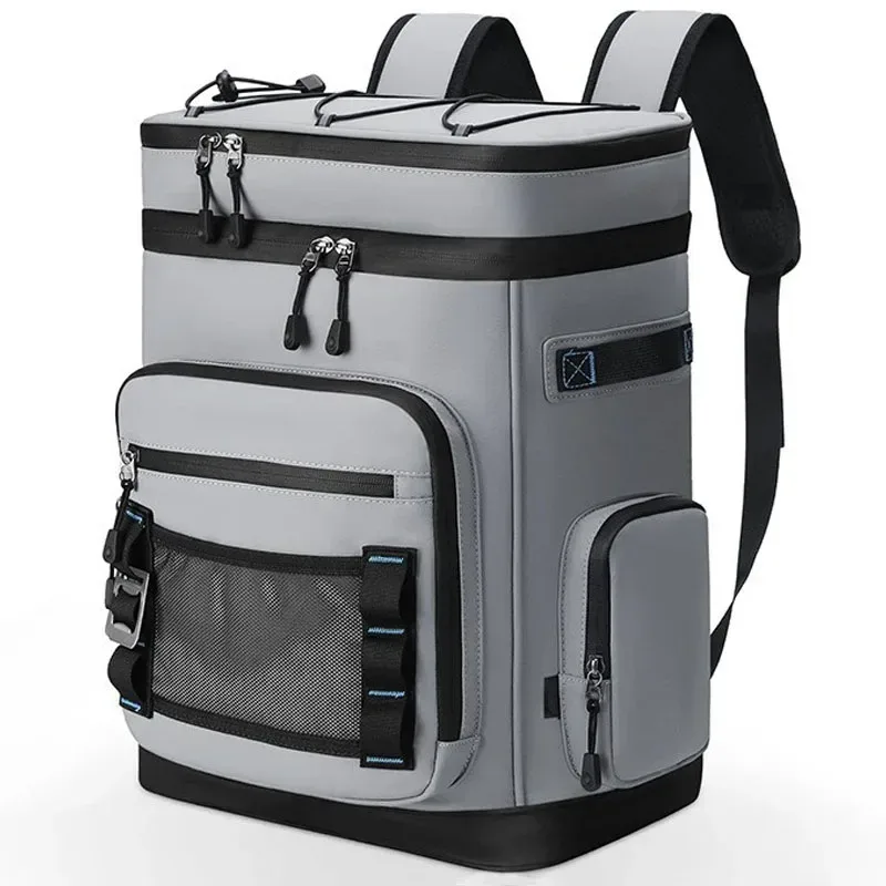 30l sac à dos isolé étanche camping pêche pack garder les aliments chaud froid déjeuner sac à dos en plein air voyage plage pique-nique sac thermique
