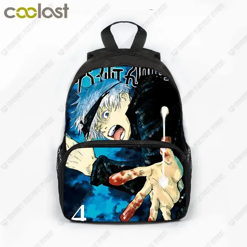 sac à dos de 13 pouces pour enfants, cool gojo satoru, yuji itadori, papeterie scolaire pour garçons