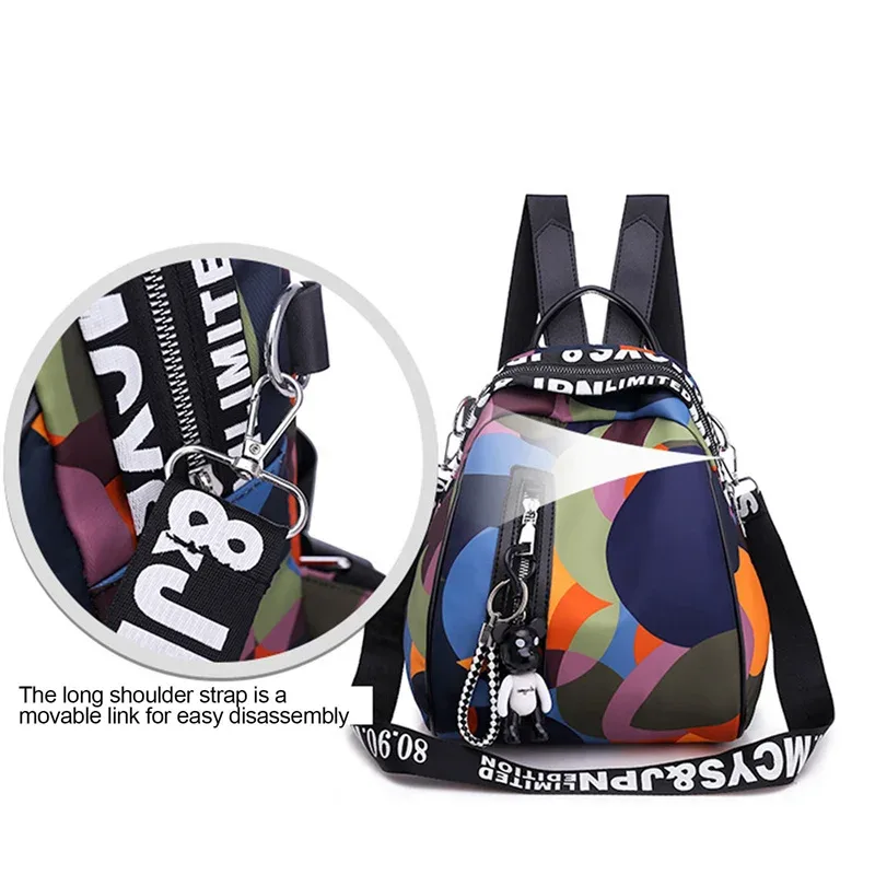 nouveau petit sac à dos femme étanche antivol oxford femme sacs à dos adolescent mini sac à dos voyage sac à dos sac d'école