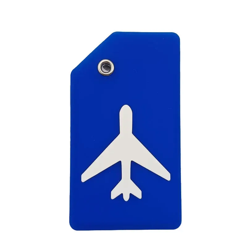 étiquette de bagage en caoutchouc, 1 pièce, panneau d'étiquette d'identification de valise, sac à dos de voyage, pendentif de sac à main, accessoires d'étiquette de voyage de bateau de croisière