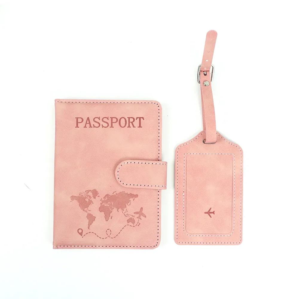 étiquette bagage cuir pu anti magnétique personnalisable vert rose bleu rouge marron gris noir voyage document nom adresse passeport billet crédit carte