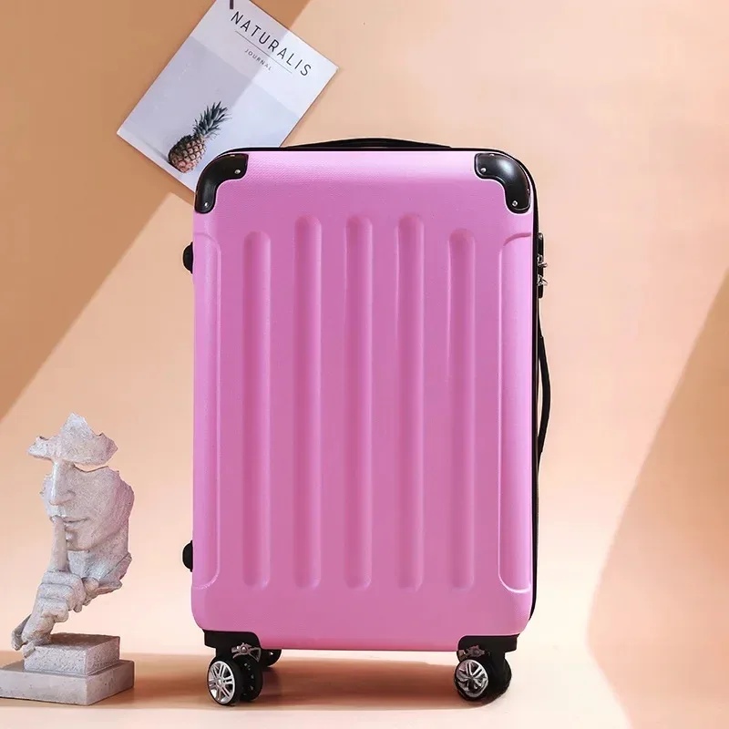 valise rétro personnalisable avec logo, bagage de voyage 20 pouces, bagage cabine en plastique abs, fabriqué en chine continentale