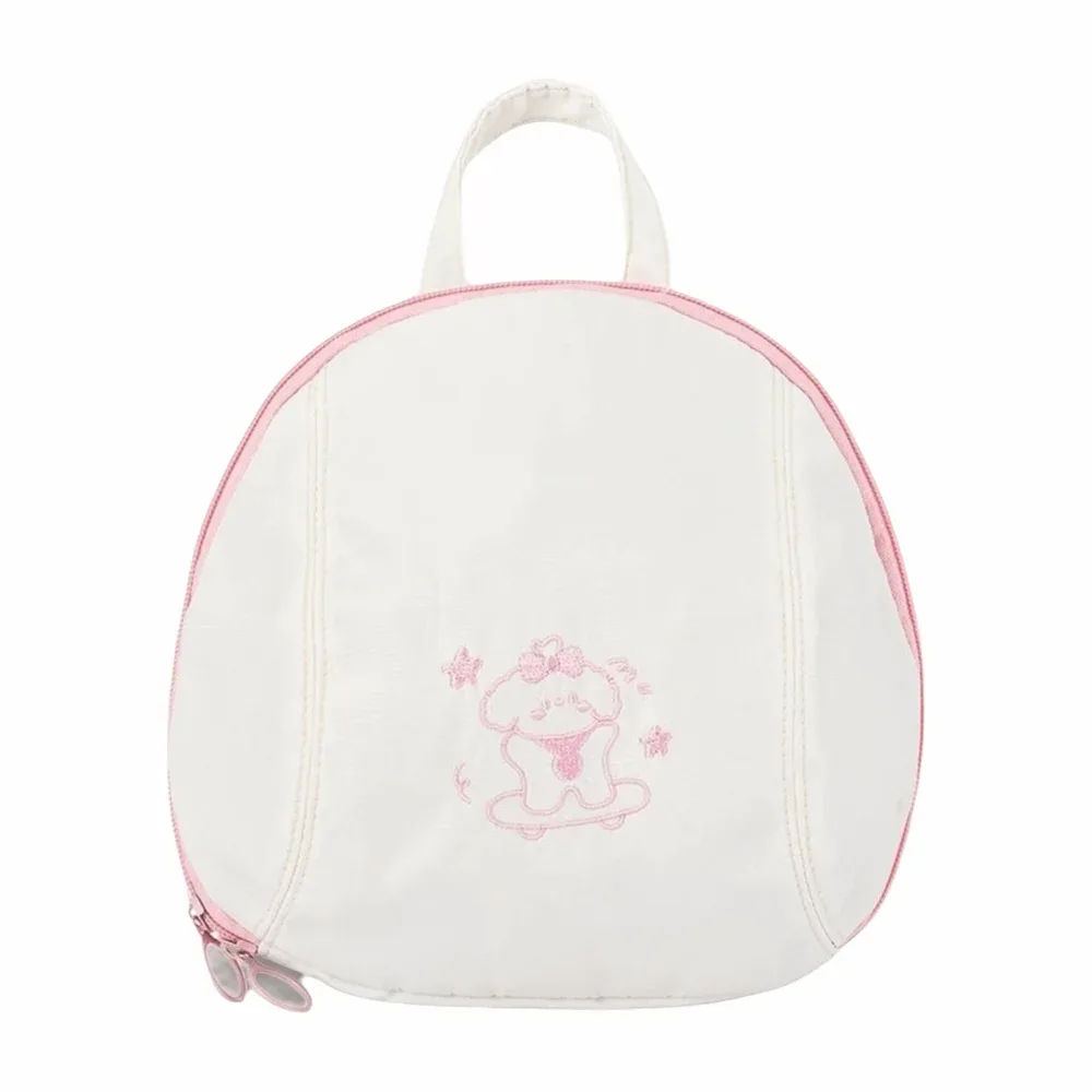 sac de rangement pour sous-vêtements imprimé motif chien de dessin animé, grande capacité, léger, sac de voyage pratique et portable