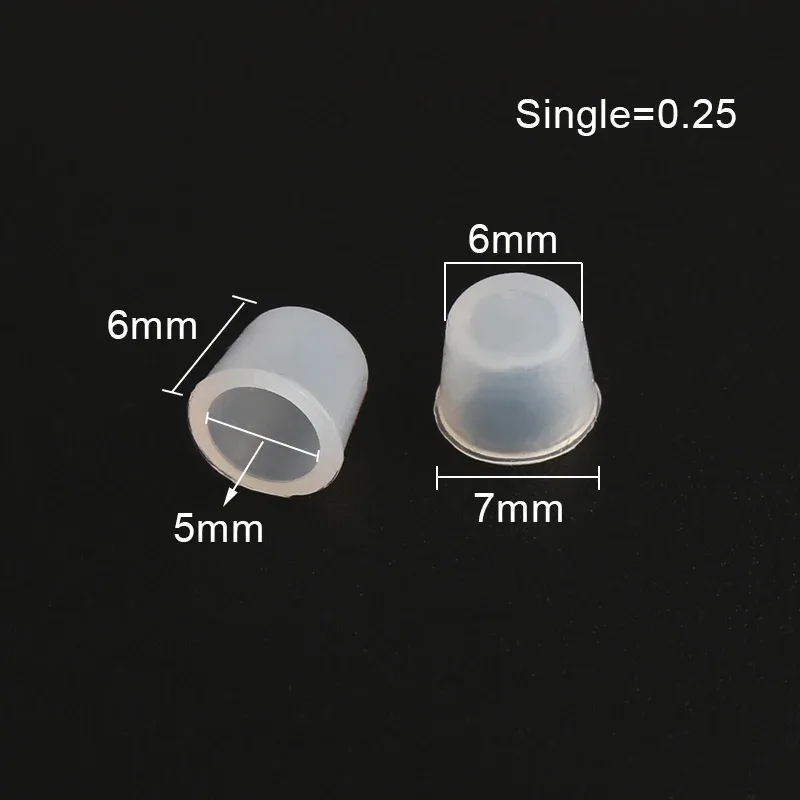 20 pièces/50 pièces sac en cuir sac à main rivet inférieur transparent silicone housse de protection sac de messager serrure rainure résistante à l'usure