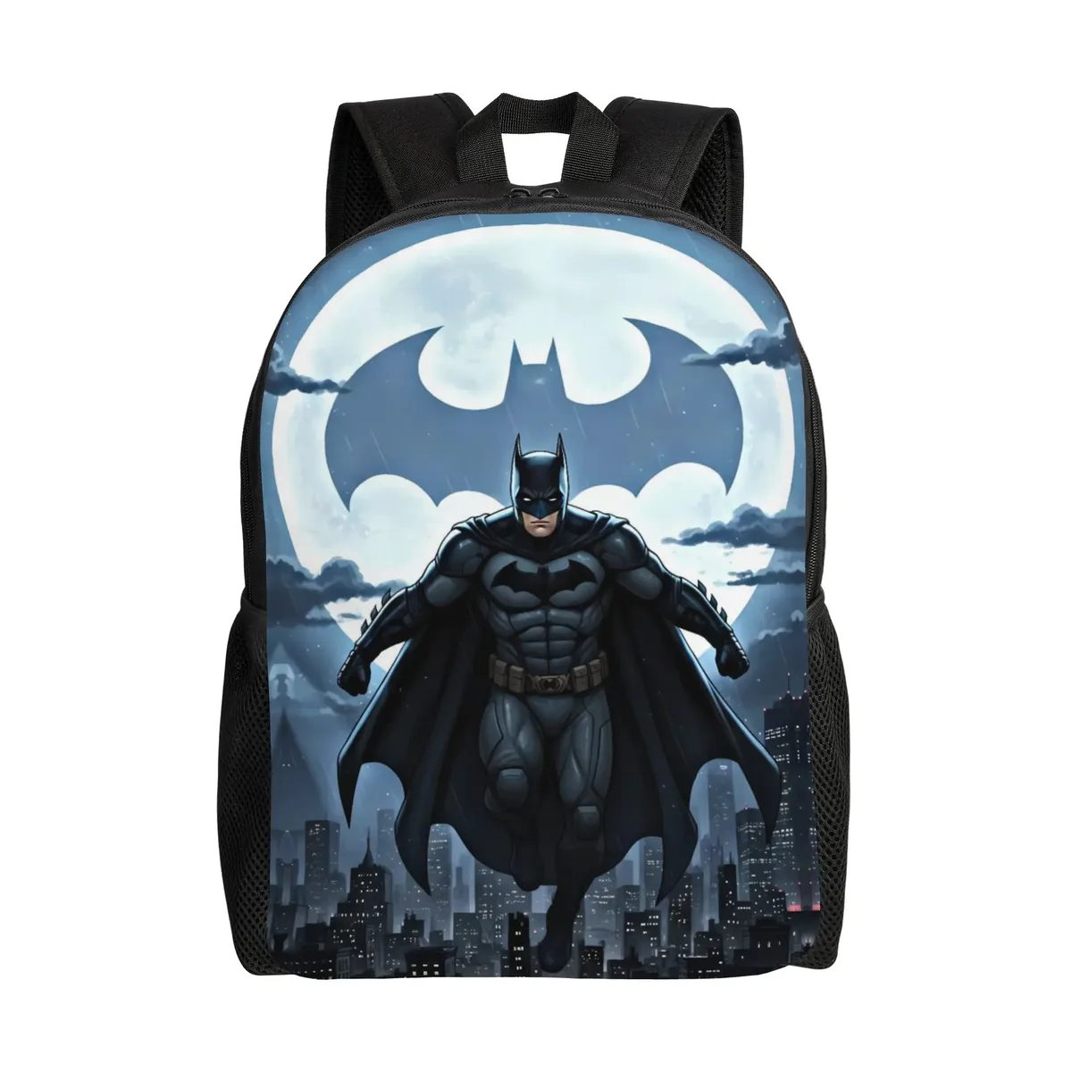 sac à dos de randonnée imprimé en 3d b-batmans, sacs à dos souples personnalisés pour hommes, joli sac à dos pour lycée