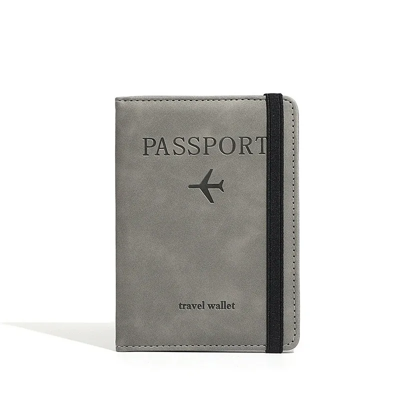 porte-passeport et visa pour hommes, accessoires de voyage, porte-cartes bloquant rfid, portefeuilles pour femmes, sacs et porte-monnaie pour passeport