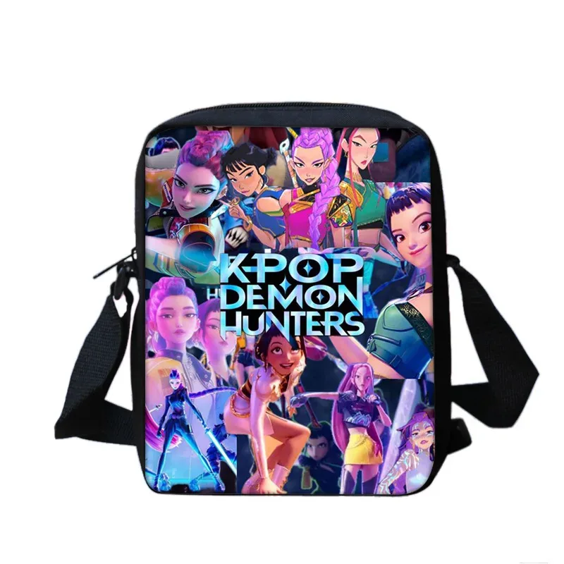 sac à bandoulière pour enfants, avec motifs de dessins animés, bretelles réglables, fermeture à glissière sécurisée, sac léger à porter à l’épaule pour garçons et filles.
