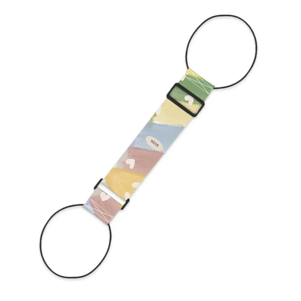 sangle élastique colorée pour bagages, réutilisable, réglable, sangle de fixation pour valise de voyage, sangles de connexion pour bagages, accessoires pour bagages