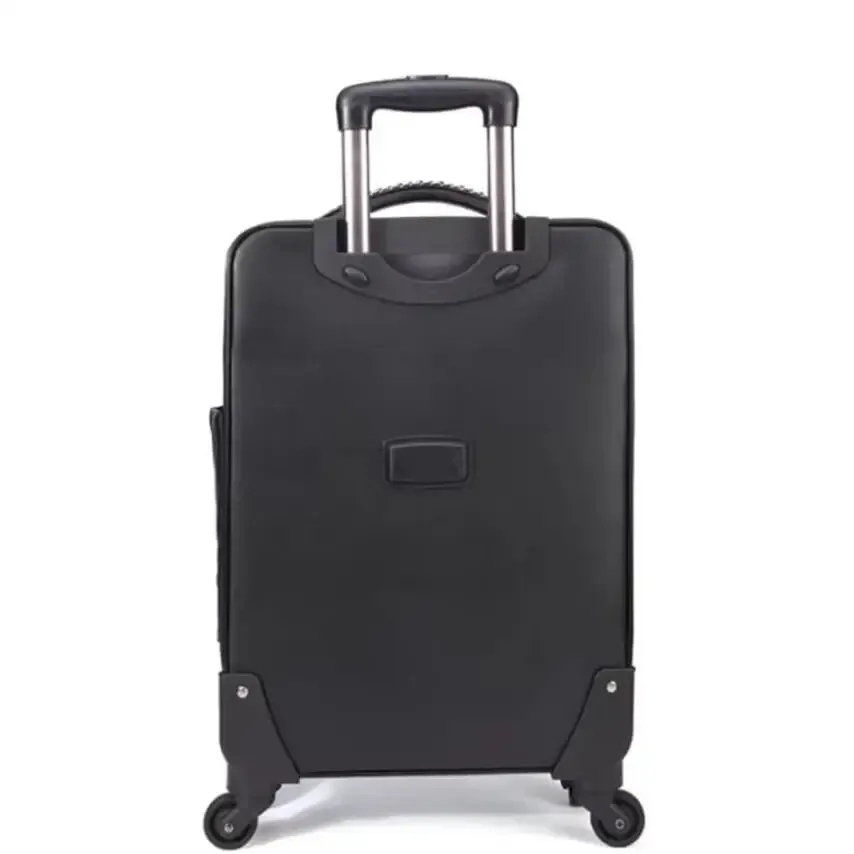 valise à roulettes carrylove en cuir pour femme, 20, 24 et 28 pouces, bagage cabine