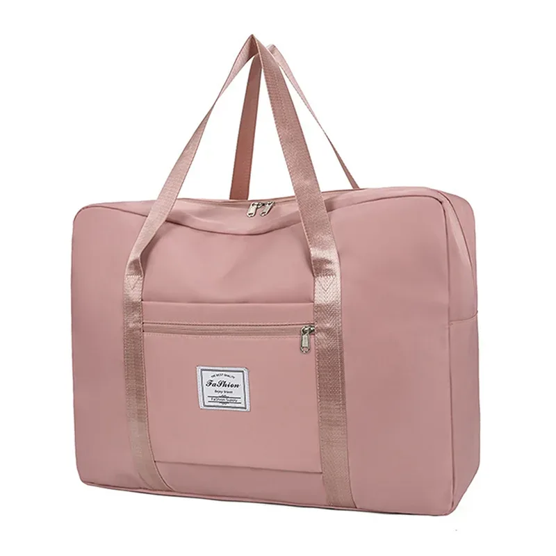 sacs de voyage pliants de grande capacité pour hommes et femmes, sac à main fourre-tout, bagage étanche, salle de sport, yoga, sac de rangement initié