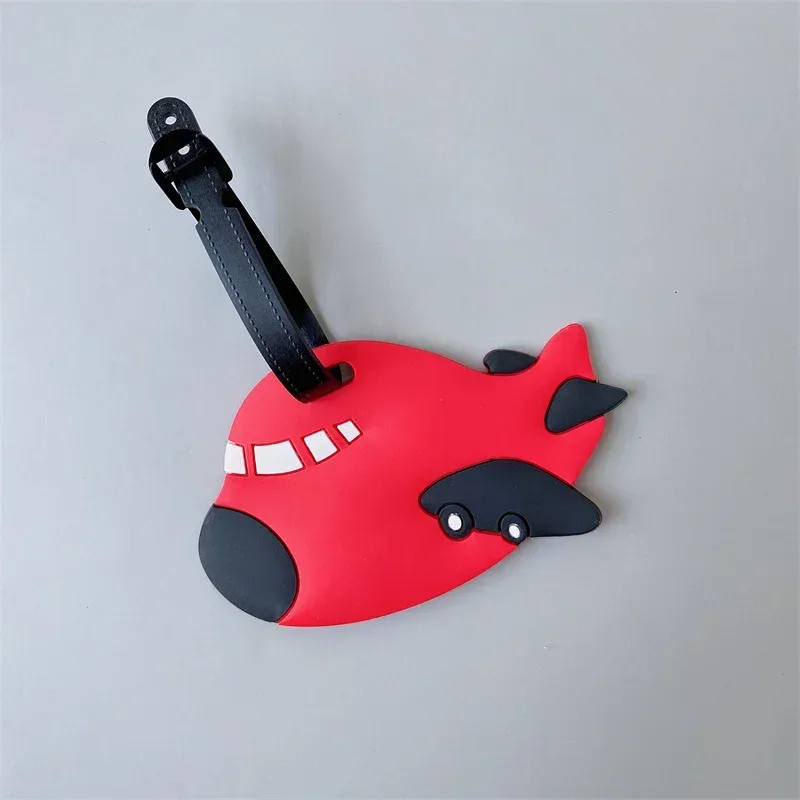 étiquette bagage pvc imprimés animaux couleurs variées voyage accessoires voyage lot unique motifs divertissement symboles vacances
