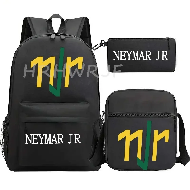 sacs à dos neymar, lot de 3, grand sac de voyage pour adolescents, sac d'école, sac à dos de sport, sac à dos décontracté en nylon classique pour ordinateur