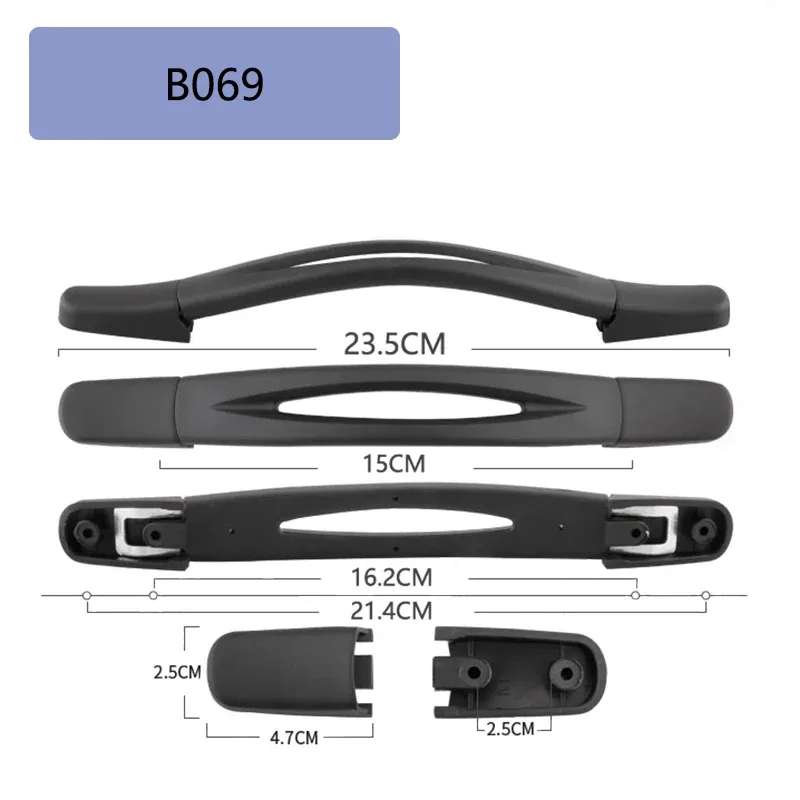 poignée pour bagages samsontie, pièces de rechange, accessoires de valise, réparation de remplacement, résistant à l'usure, durable