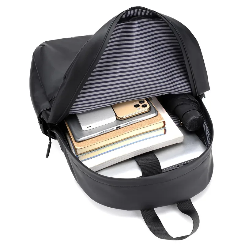 nouvelle mode grande capacité hommes sac à dos pochette d'ordinateur tissu imperméable étudiant sac d'école offre spéciale sac à dos pour ordinateur portable