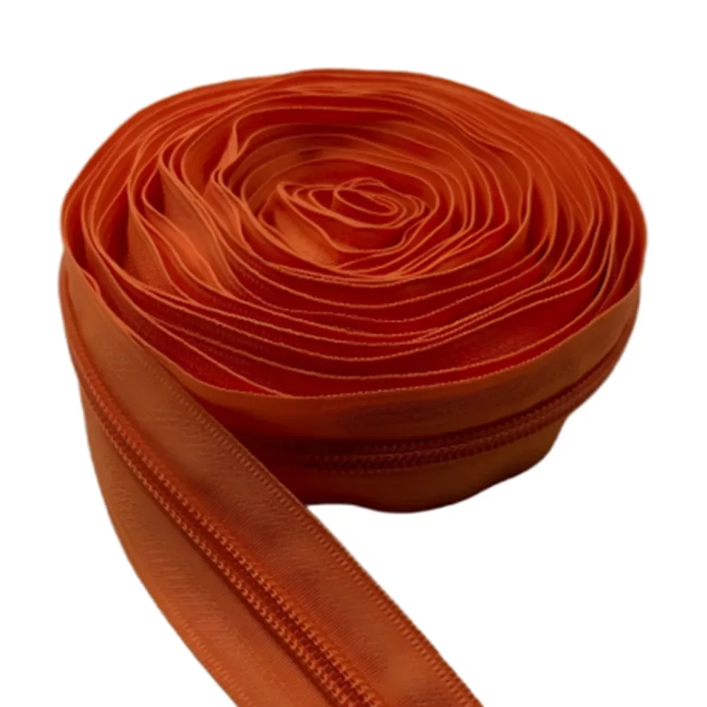 5 #   ruban de fermeture éclair en nylon arc-en-ciel sans curseur, 1-10m, fermetures éclair au mètre, kit de réparation de fermetures éclair pour sacs et fournitures