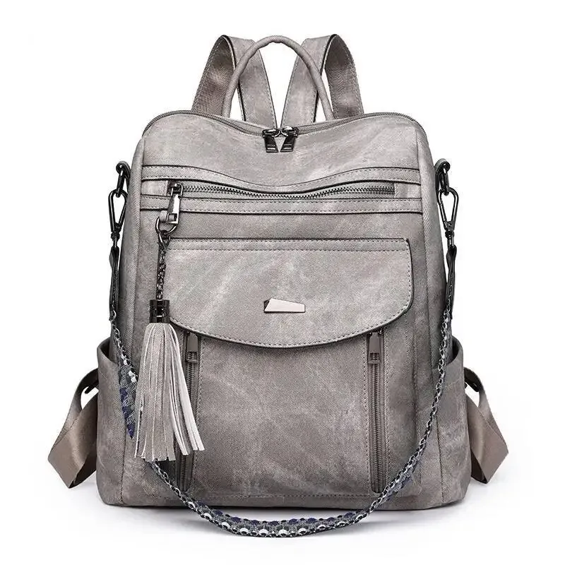 offre spéciale sac à dos de luxe pour femmes couches multifonctions double sacs à bandoulière de luxe bonne qualité printemps tendance pu sac pour femmes