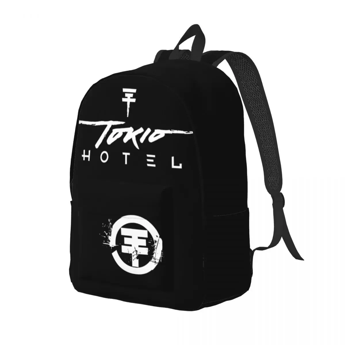 tokio hotel billkaulitz sac à dos pour hommes femmes décontracté étudiant affaires sac à dos rock musique ordinateur portable sac à bandoulière durable