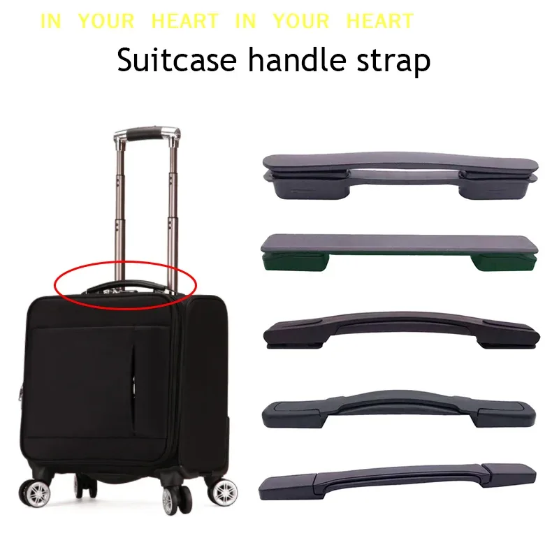 poignée de remplacement universelle noire pour valise, sac de voyage et bagage – accessoire de valise
