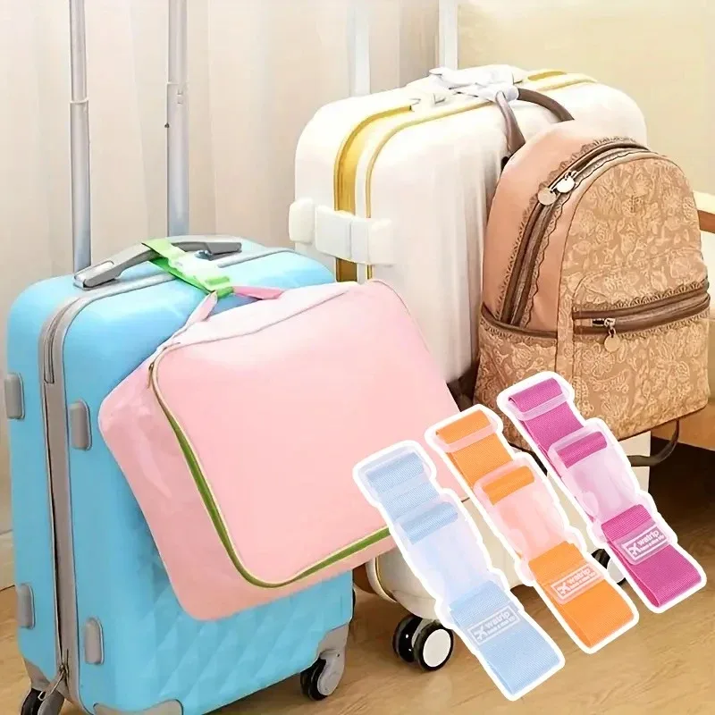 sangles de transport de bagages, 2 pièces, pour empêcher les bagages de se déplacer, sangles de maintien pour valises, pour sac à dos de voyage d'affaires