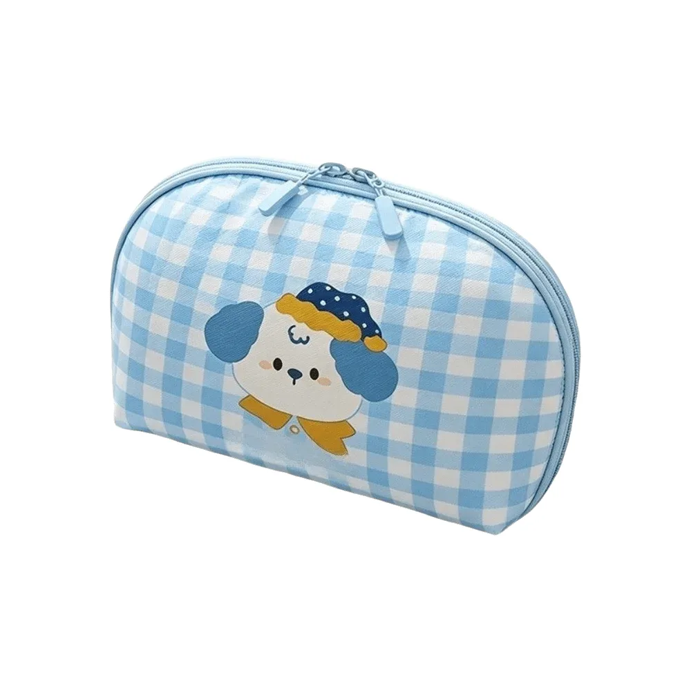 sac de rangement grande capacité pour sous-vêtements, sac de voyage pratique et étanche, sac de tri de vêtements léger au design dopamine