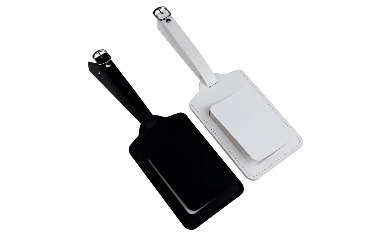 zoukane-étiquette de valise en cuir, pendentif de sac à main, accessoires de voyage portables, étiquettes d'adresse d'identification de nom