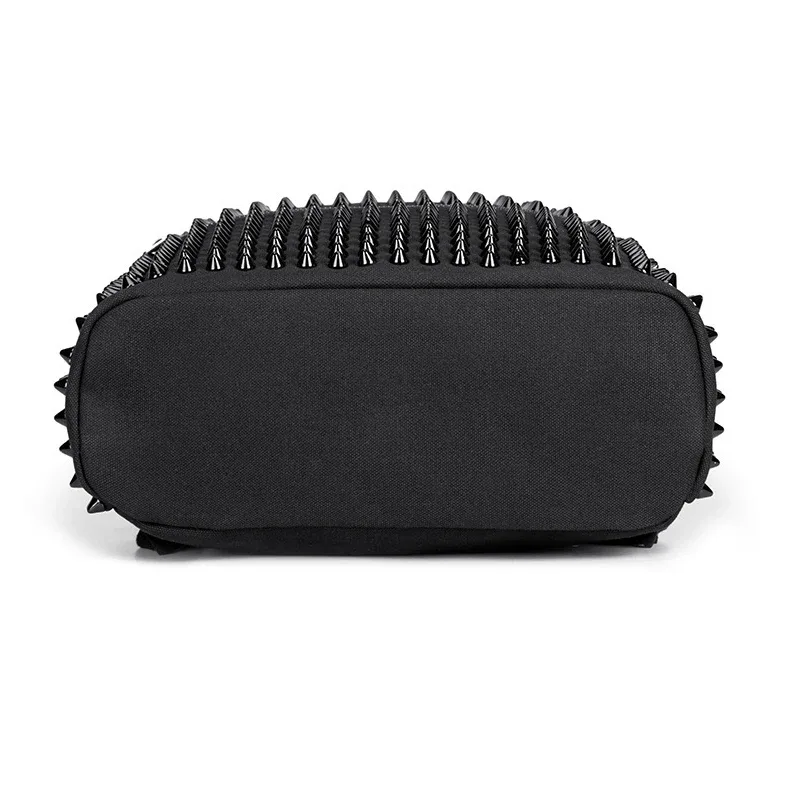 jierotyx – sacs à dos à rivets en cuir souple lavé pour femmes, sacoches d'école pour filles, sacs punk de voyage, fermeture éclair, livraison directe