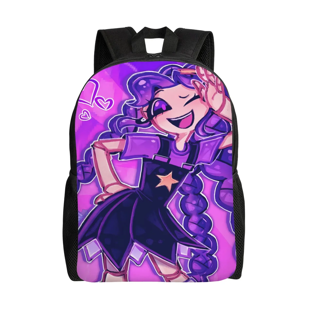 sac à dos de randonnée en polyester pour femme, durable et élégant, idéal pour le lycée - liilyys-loveebraided rucksack